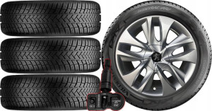 KOŁA PEUGEOT 2008 I 1 Vredestein 215/50R17 TPMS