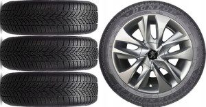 Koła Zima Peugeot 307 Dunlop 225/45r17