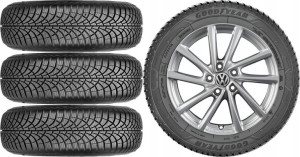 KOŁA ZIMA VW Caddy 3 III Goodyear 205/55R16