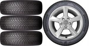 KOŁA ZIMA AUDI A6 C5 Bridgestone 205/55R16