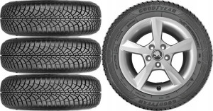 KOŁA ZIMA SKODA SuperB 2 II Goodyear 205/55R16