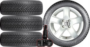 KOŁA ZIMA Peugeot Partner Nokian 215/55R16 TPMS