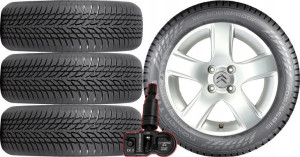 KOŁA Citroen C4 Picasso Nokian 215/55R16 TPMS