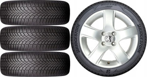 KOŁA ZIMA Peugeot 308 Bridgestone 215/55R16