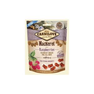 CARNILOVE - Przekąska dla psa snack crunch makrela z maliną 200g