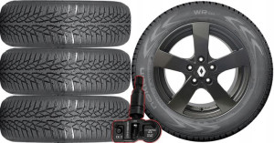 KOŁA RENAULT Laguna III 3 Nokian 205/60R16 TPMS