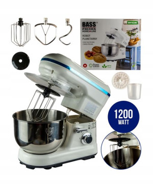 Bass Robot Kuchenny 2000w Mikser Planetarny Z Misą