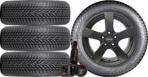KOŁA NISSAN Altima 3 4 5 6 Nokian 215/60R16 TPMS