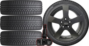 KOŁA ZIMA KIA Optima 2 Hankook 205/60R16 TPMS