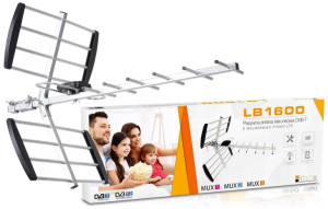 Antena Kierunkowa Dvb-t2 Tv Mux8 Vhf Uhf Lte 4k Hd