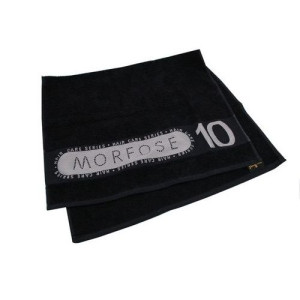 Morfose Czarny Ręcznik Barber 100% Bawełna