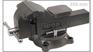 Imadło Obrotowe Ślusarskie 200mm 29,5kg Yato-65049
