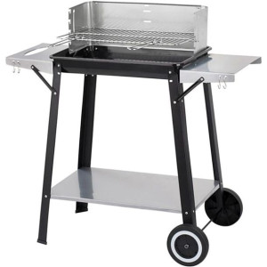 Grill węglowy Activa 47 x 28 cm wózek na kółkach