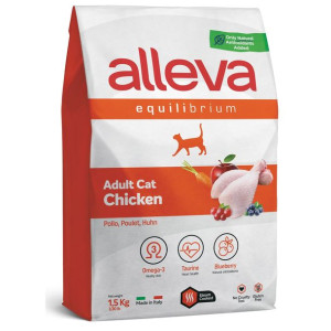 Alleva Equilibrium Sucha Karma Dla Dorosłych Kotów Z Kurczakiem 1,5 kg