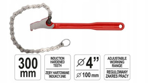 Klucz Łańcuchowy 300mm / 400mm Max 4" Yato