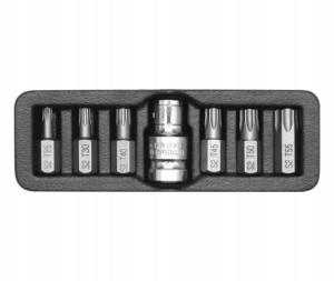 Komplet Kluczy Specjalnych 7cz Torx