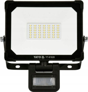 Reflektor Led 30w 3000lm Z Czujnikiem Ruchu