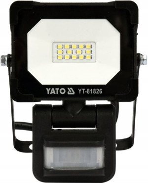 Reflektor Smd Led 10w 900lm Z Czujnikiem Ruchu