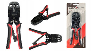Szczypce Do Zaciskania Wtyczek Rj45 Rj10 Rj11