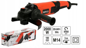 Szlifierka Kątowa 2000w 180mm Yato - 82104