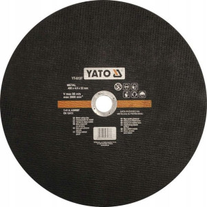Tarcza do cięcia metalu 400x4,0 YATO