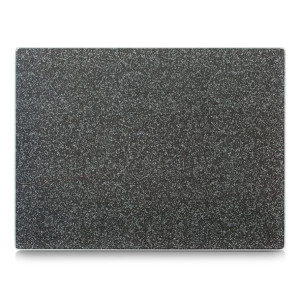 Szklana deska do krojenia "granit", 30x40x0.8cm, antracytowy
