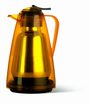 Emsa, termos Salsa, 1,0L, kolor transparentny żółty, 513730