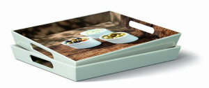 Emsa, Taca Classic, 40x31cm, wzór Olives
