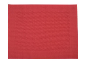 Saleen. podkładka pleciona na stół. RAHMEN. 42x32cm. czerwony. 01210279101
