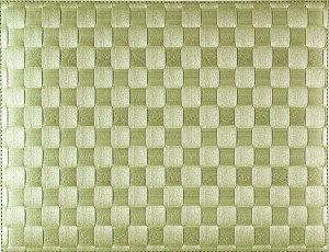 Saleen, podkładka pleciona na stół, 40x30cm, zielona trawa, 01010195101