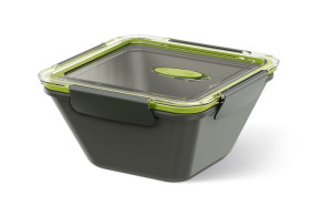 Emsa, pudełko na lunch, BENTO BOX, 1.5L, szary/zielony, 513953