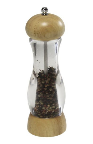 Kesper, młynek do pieprzu z akrylu, 6x22cm