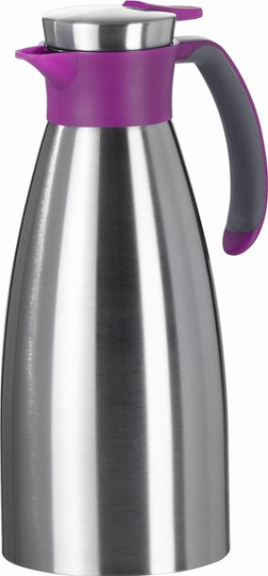 Emsa, termos Soft Grip, 1.5L, stal/malinowy, 514501