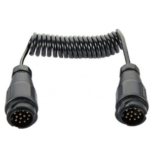 Przewód Spiralny Z Wtyczkami 13-pin 12v Kabel 3m