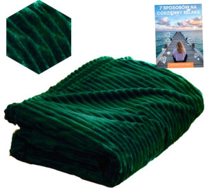 Miękki Koc Narzuta Na Łóżko 220x200 Mięki 100% Mikrofibra
