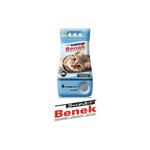 SUPER BENEK Żwirek higieniczny zbrylający o zapachu glinki 10l