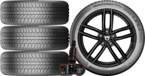 KOŁA ZIMA DACIA Duster Continental 215/60R17 TPMS