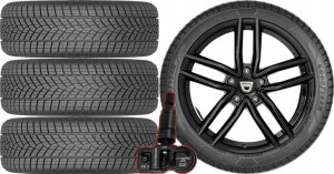 KOŁA ZIMA DACIA Duster Goodyear 215/60R17 TPMS