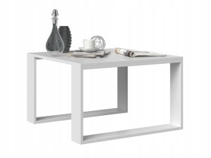 Stolik Kawowy Ława Salon Loft Modern Mini Biel