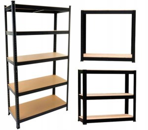 Regał Magazynowy Metalowy P9040 Mdf 875kg