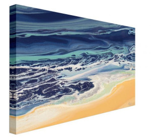 Organic Sea - obraz na płótnie 80x60 cm