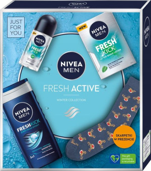 NIVEA FRESH ACTIVE Zestaw prezentowy dla mężczyzn