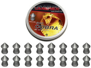 Śrut diabolo Umarex Cobra Pointed Ribbed 4,5/500