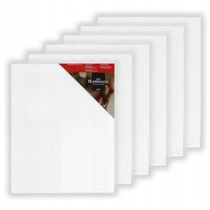 Zestaw Podobrazie Malarskie Płótno X 6 Szt. 24x30