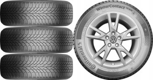 KOŁA ZIMOWE VW Caddy 3 III Continental 225/45R17