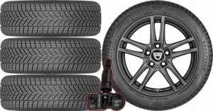 KOŁA ZIMOWE DACIA Duster Goodyear 215/60R17 + TPMS