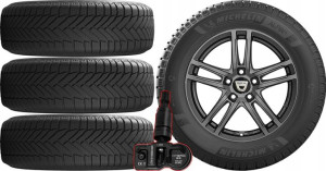 KOŁA ZIMOWE DACIA Duster Michelin 215/60R17 + TPMS