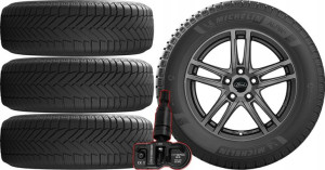 Koła Zima Ford Focus 3 Michelin 215/50r17 + Tpms