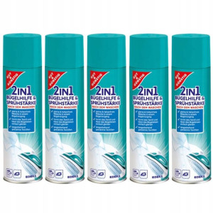 Zestaw Krochmal Spray Do Prasowania 500ml X 5szt.