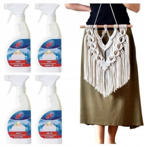 Krochmal W Sprayu Do Utrwalania Makramy 300ml X4